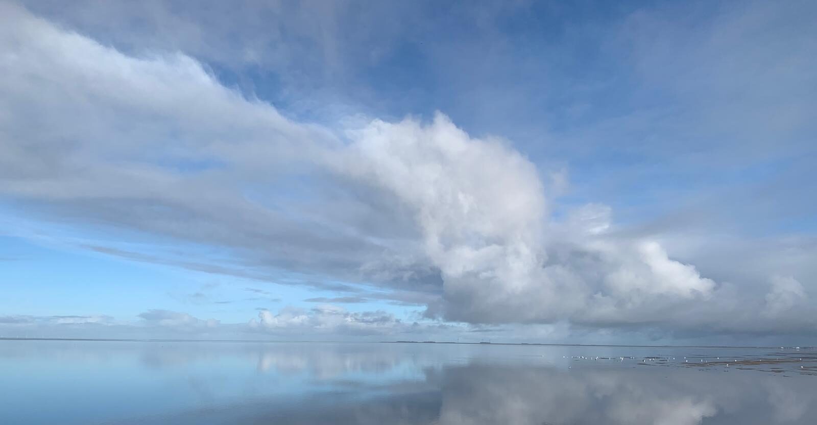 Himmel auf Hallig Oland
